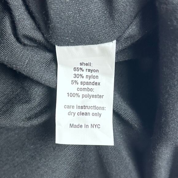 Hutch Maintained by Moxie Black Peter Pan Collar Shift Dress Womens Size Small - Picture 7 of 10